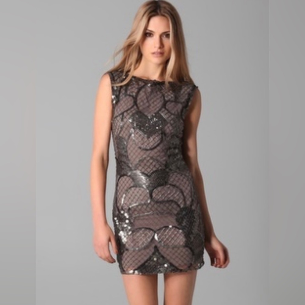 NWT Alice +Olivia by Stacey Bendet beaded dress!
